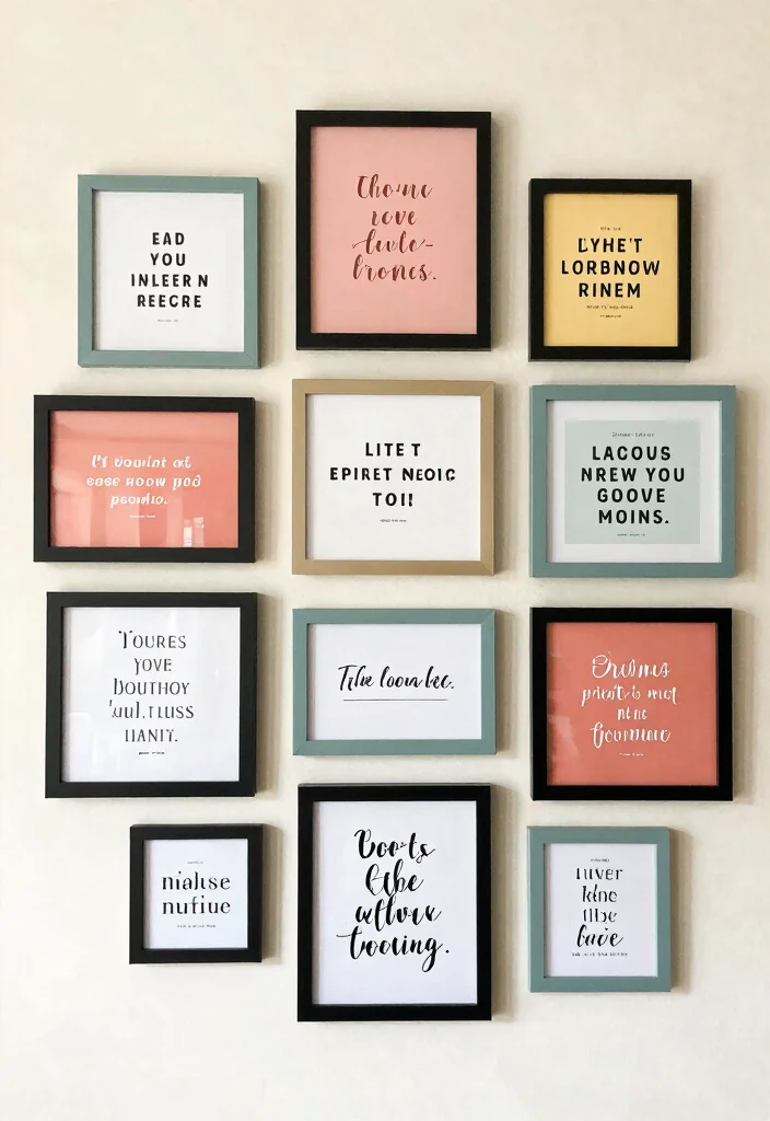 18 Teen Room Wall Decor Ideas That Show Personality 57 18 Teen Room Wall Decor Ideas That Show Personality - 17. Inspirational Quote Wall 1